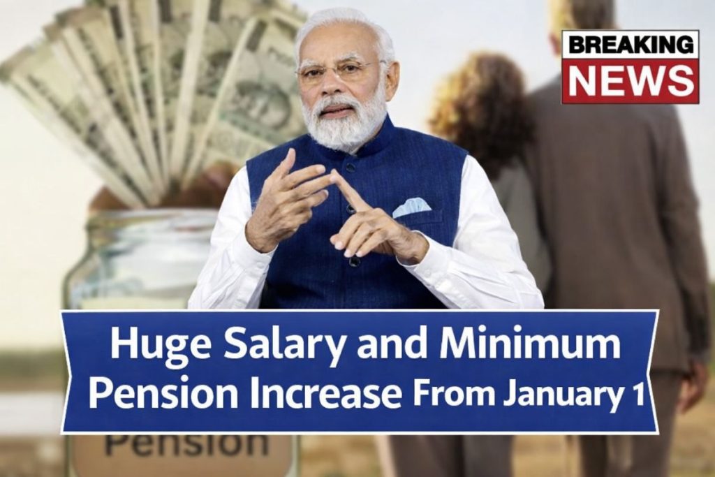 Huge Salary and Minimum Pension Increase From January 1: What Employees and Pensioners Should Know