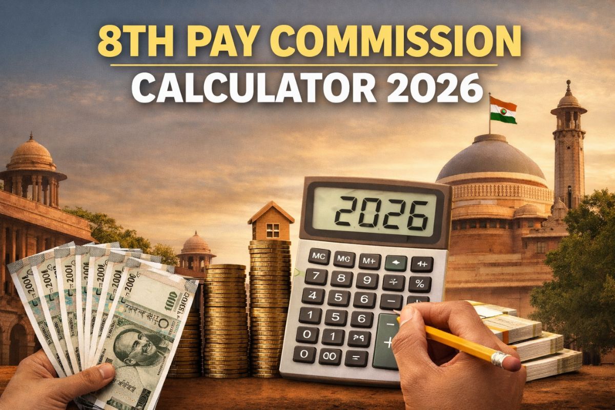 8th Pay Commission Calculator 2026: How Much Will Salary, HRA & DA Increase?