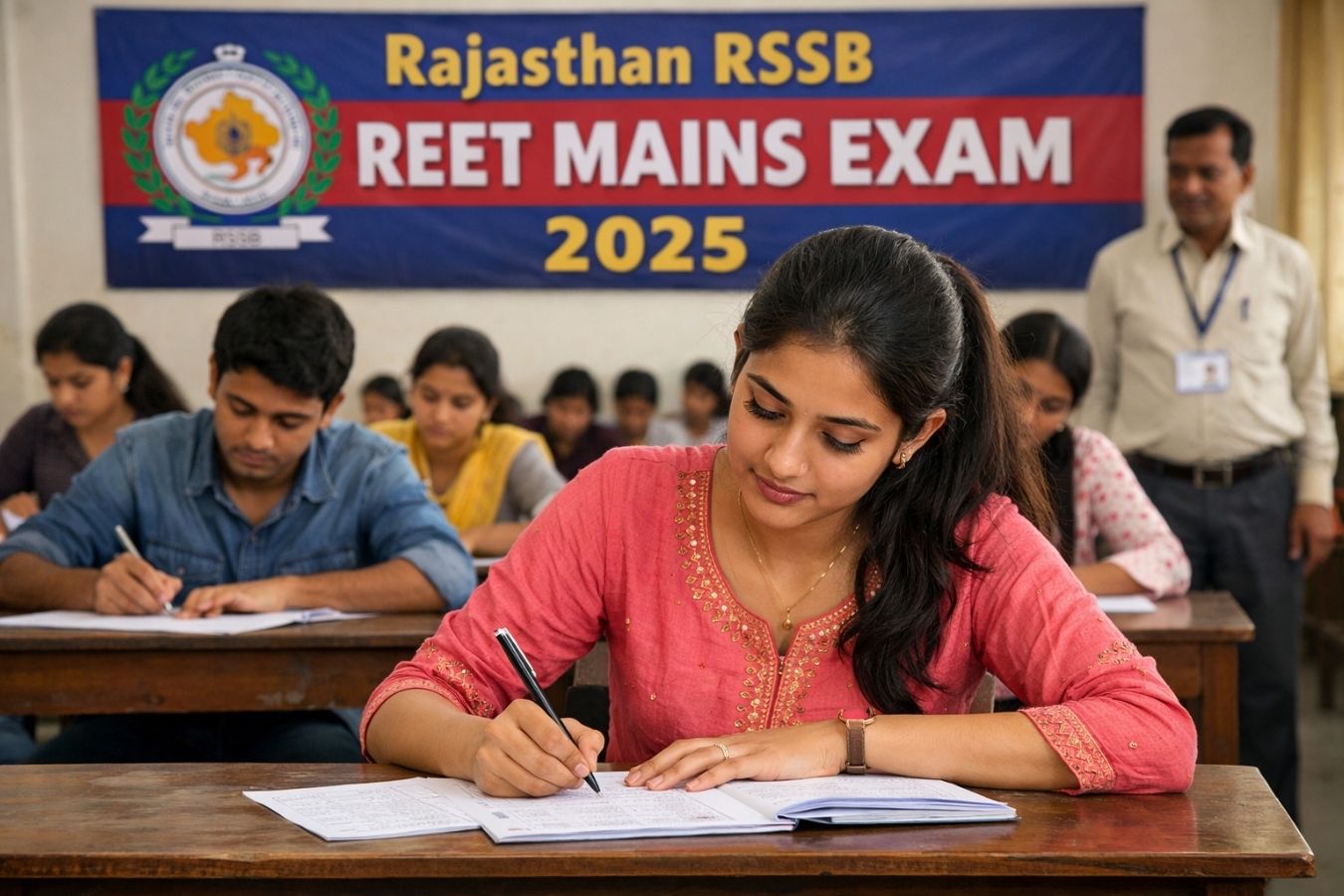 Rajasthan RSSB REET Mains Exam 2025: Admit Card Out, Download Link Here