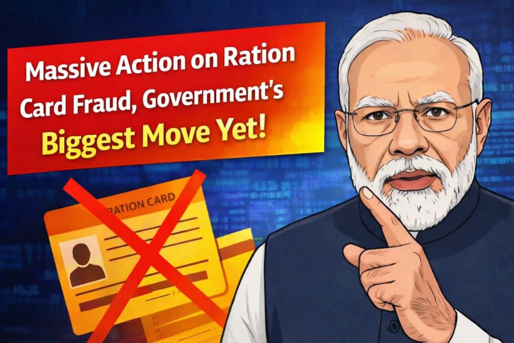 Ration Card Crackdown 2026: 2 lakh names removed without notice, causing panic among beneficiaries