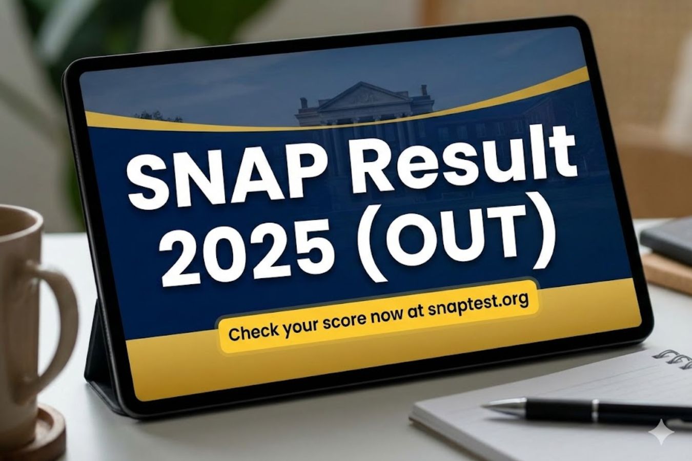 SNAP Result 2025 OUT Download Scorecard, Check Cut Offs for SIBM & Other Institutes