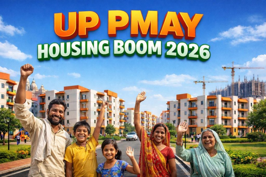 UP PMAY Housing Boom 2026: 62 Lakh Families Get Pucca Homes, ₹2,094 Crore Released in One Day