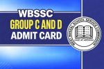 WBSSC Group C and D Admit Card 2026 Link, Download Hall Ticket @ www.westbengalssc.com